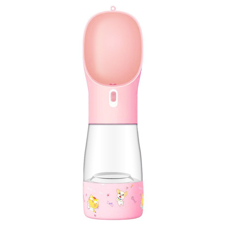 Portable Pet Water Bottle Feeder Bowl – Perfect for Outdoor Travel