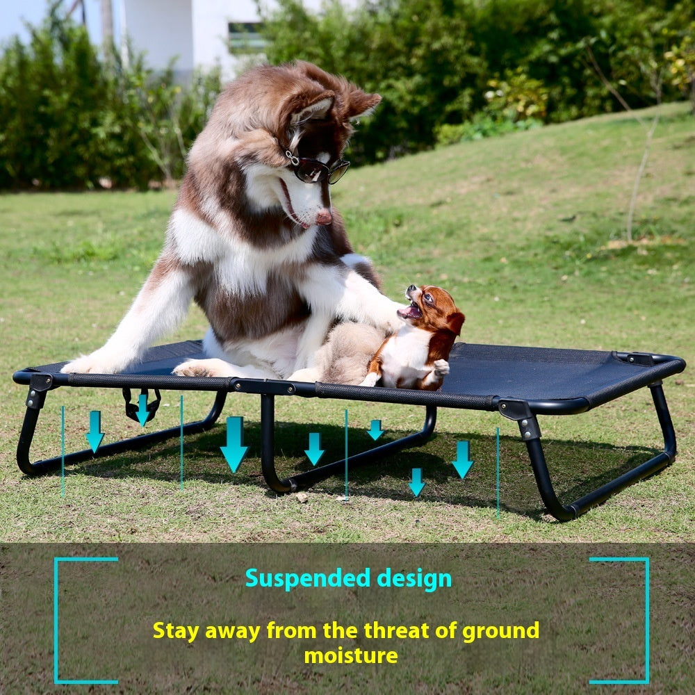 Iron Frame Mesh Pet Bed for Dogs