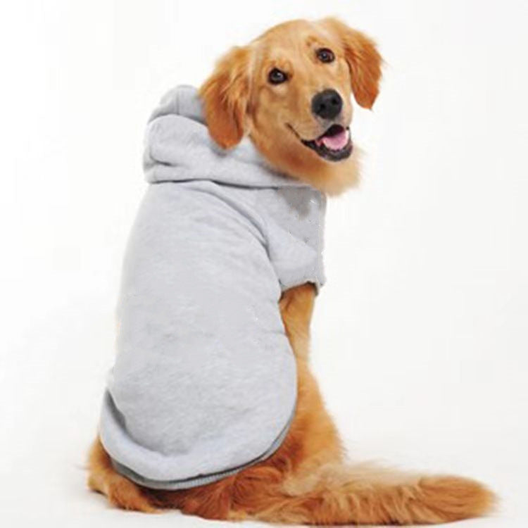Solid Color Dog Sweaters Casual Pet Clothing for Small to Large Dogs