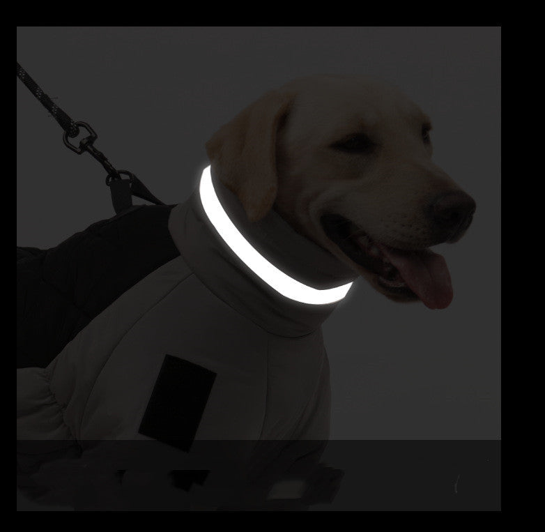Thick Reflective Winter Dog Coat for Cold Weather Protection