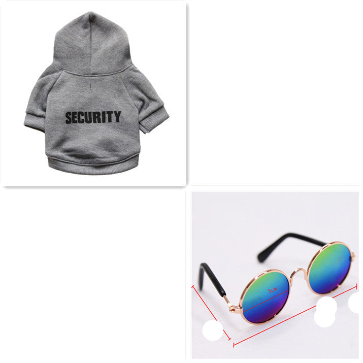 Security Fleece Pet Sweater – Warm & Cozy for Cold Weather