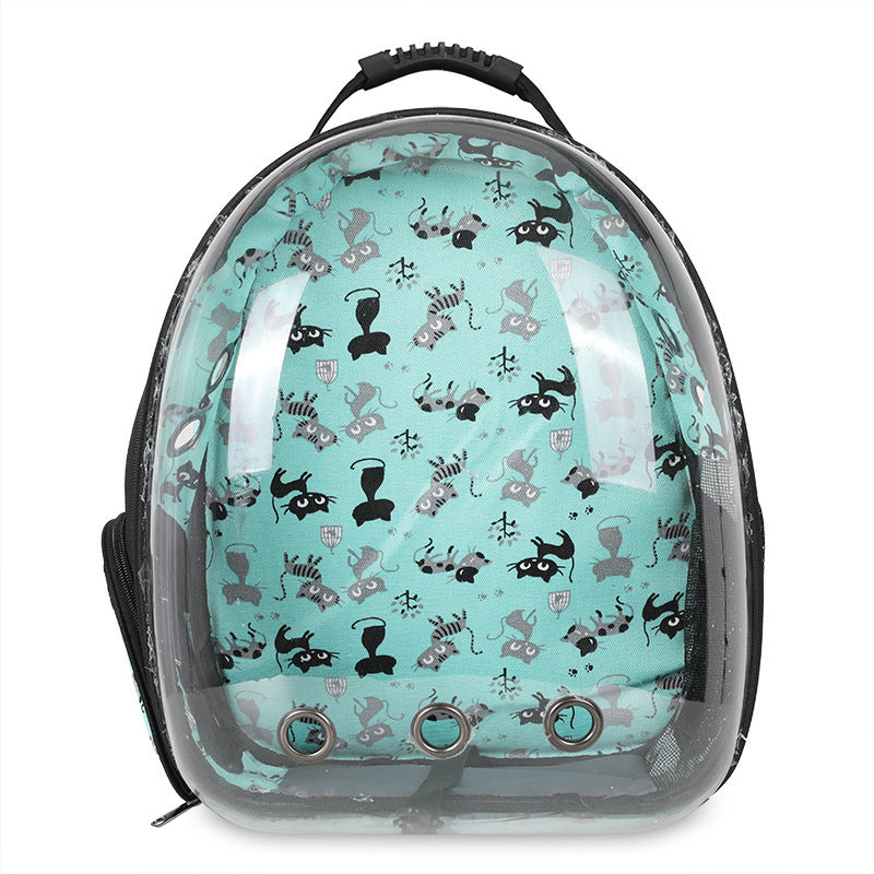 Large Space Pet Backpack Cat Dog Travel Carrier Bag