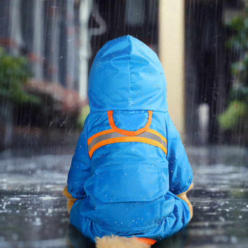Reflective Waterproof Raincoat for Pets