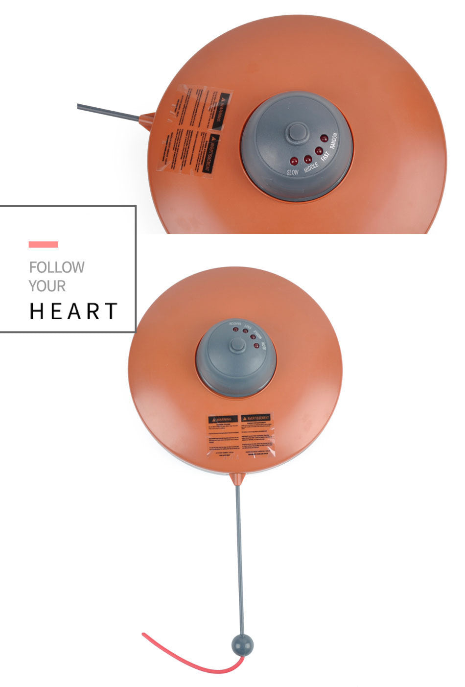 Pet Rotating Toy To Relieve Boredom Electric Funny Cat Turntable