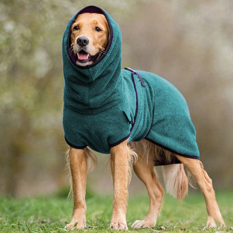 Polar Fleece Pet Sweater for Winter Warmth and Comfort