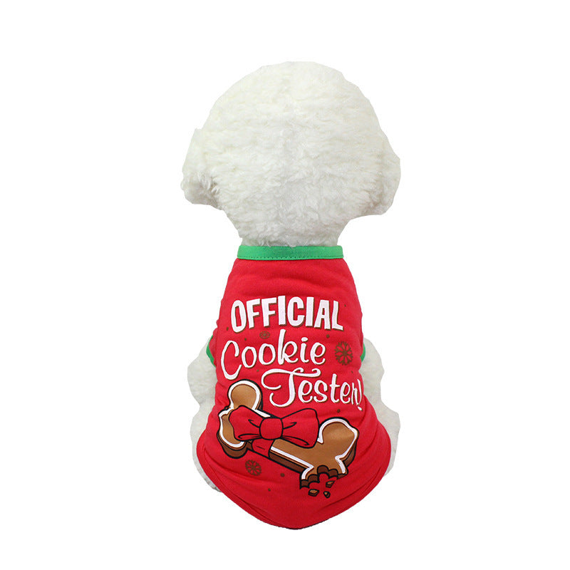 Christmas Themed Teddy Dog Clothing