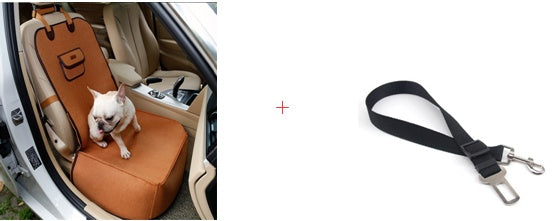 Retro Dual-Purpose Pet Car Seat Mat
