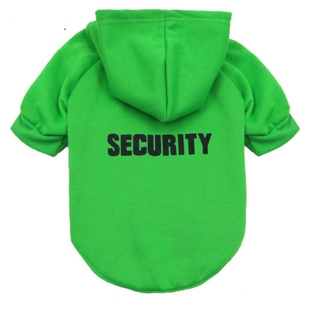 Security Fleece Pet Sweater – Warm & Cozy for Cold Weather