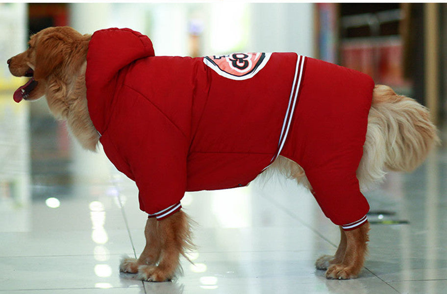 Heavy Padded Dog Winter Coat
