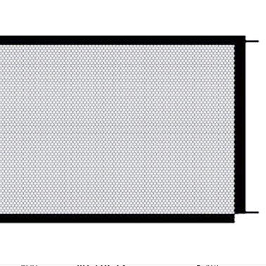 Foldable Nylon Pet Safety Gate