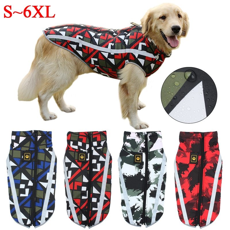 Casual Warm Pet Clothes for Dogs in Polyester and Cotton
