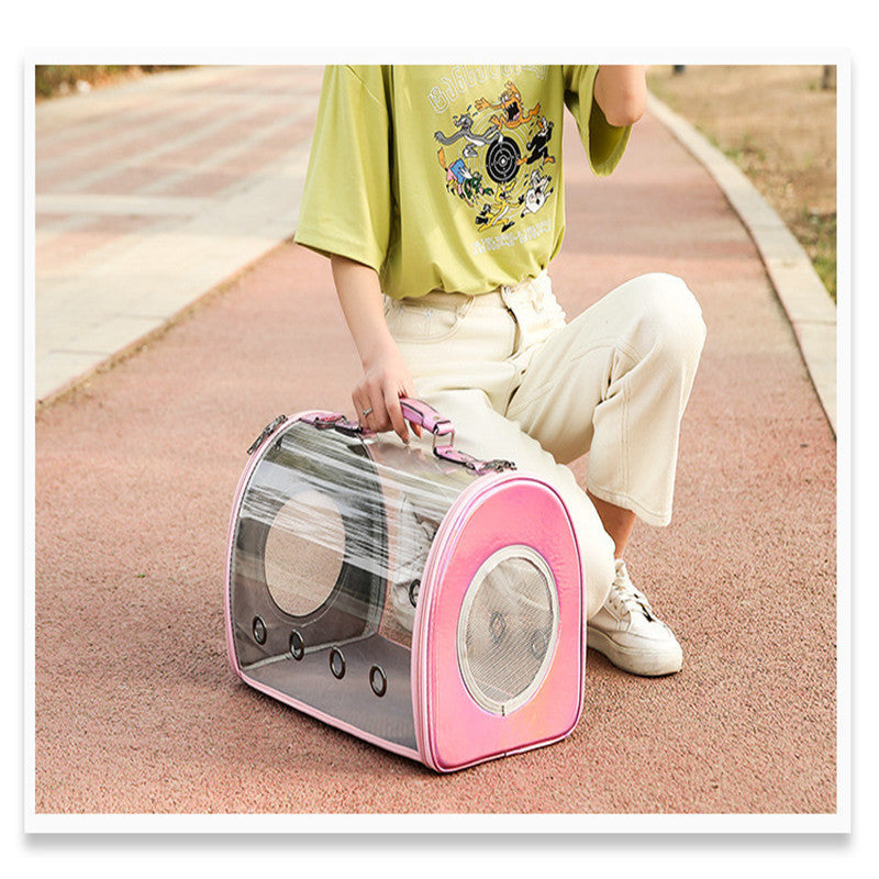 Transparent Pet Carrier Bag for Dogs and Cats
