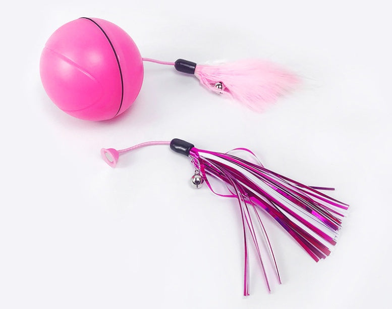 Pet Electric Toy Ball Laser Light Funny Cat Ball