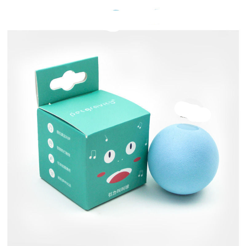 Gravity Ball Mint Kitten Self-Play Toy – Interactive Fun for Cats