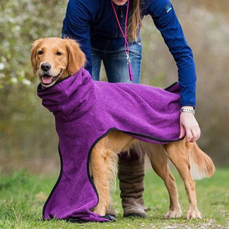 Polar Fleece Pet Sweater for Winter Warmth and Comfort