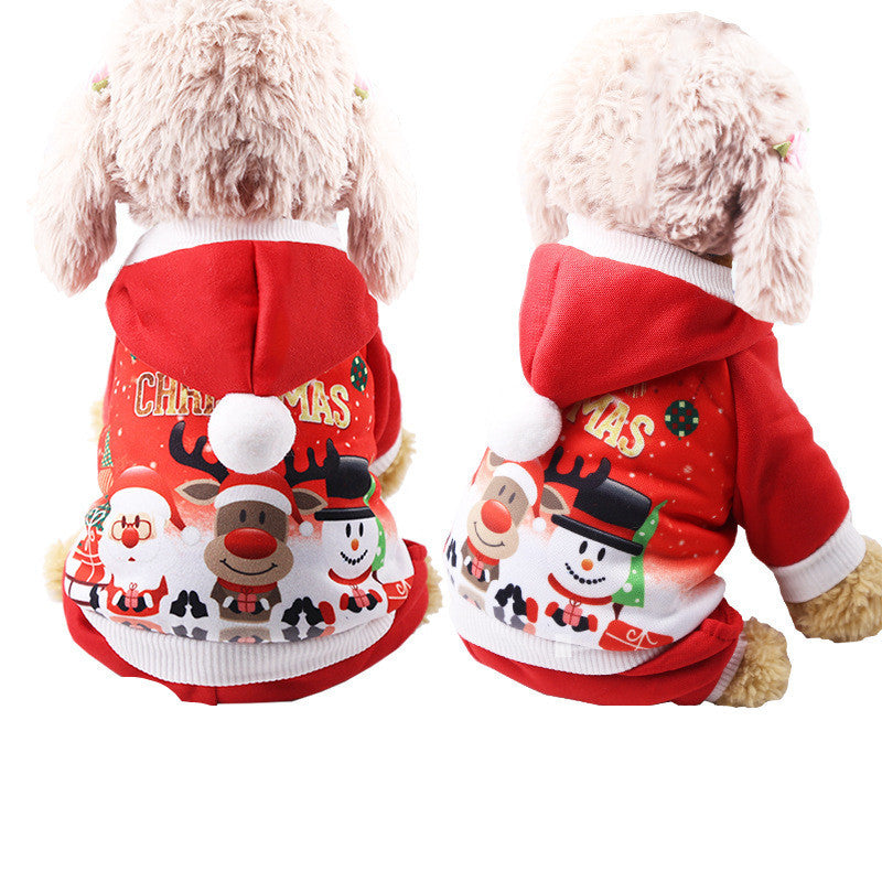 Soft Knitted Four-Leg Dog Pajamas for Cozy Comfort