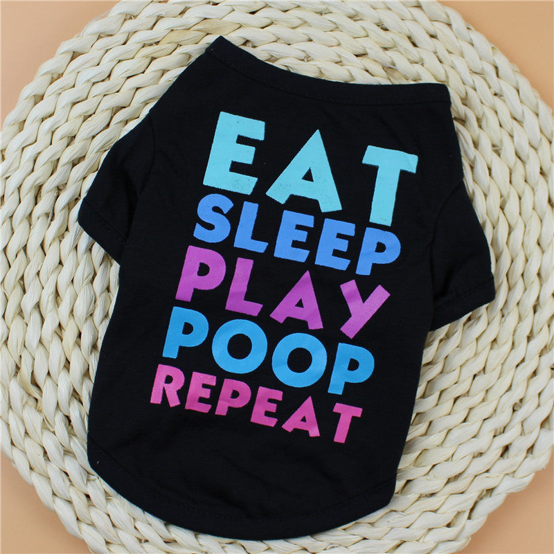 Stylish Polyester Dog T-shirt for All Breeds