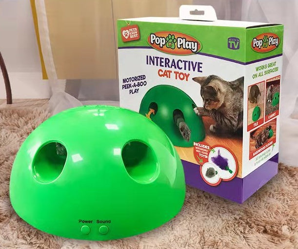 Cat Toy Funny Cat Interactive Toy At Scratching Device For Cat Sharpen Claw Play Cat Training Toy Pet Supplies