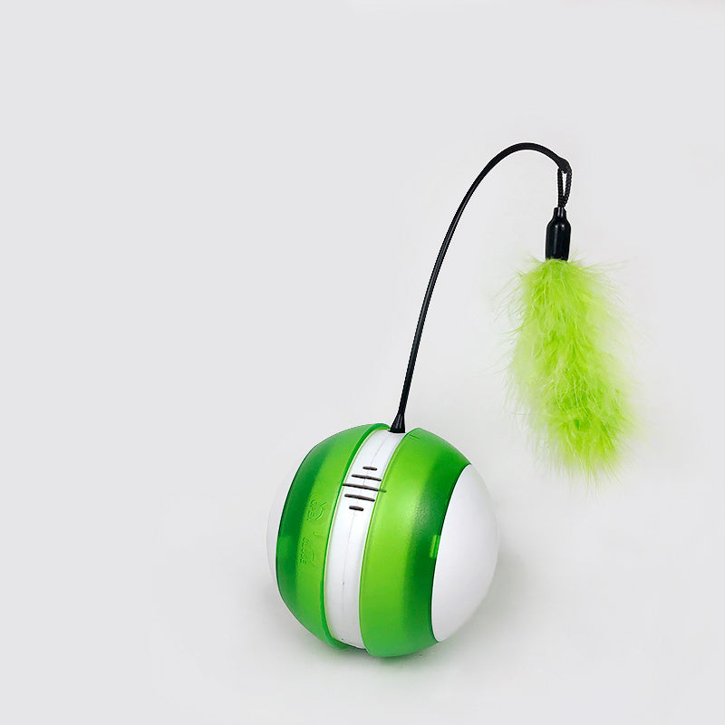 USB Free Cat Toy Ball – Rechargeable Interactive Play for Cats