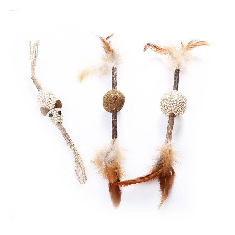 Wood Teng Stick Catnip – Fun & Engaging Cat Toy
