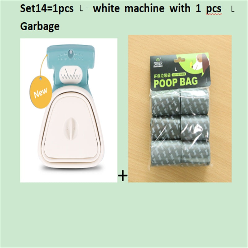 Foldable Dog Pooper Scooper with Waste Bags