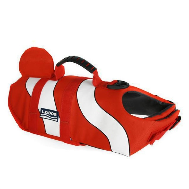 Dog Life Jacket Outdoor Swimming Vest Shark Mermaid Design for Water Safety