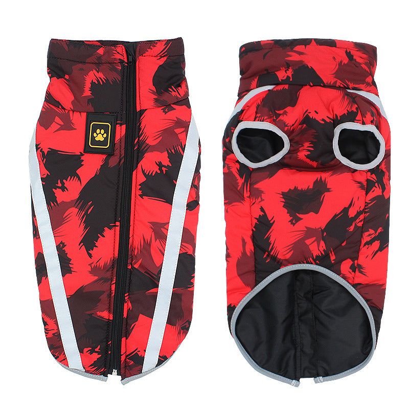 Casual Warm Pet Clothes for Dogs in Polyester and Cotton