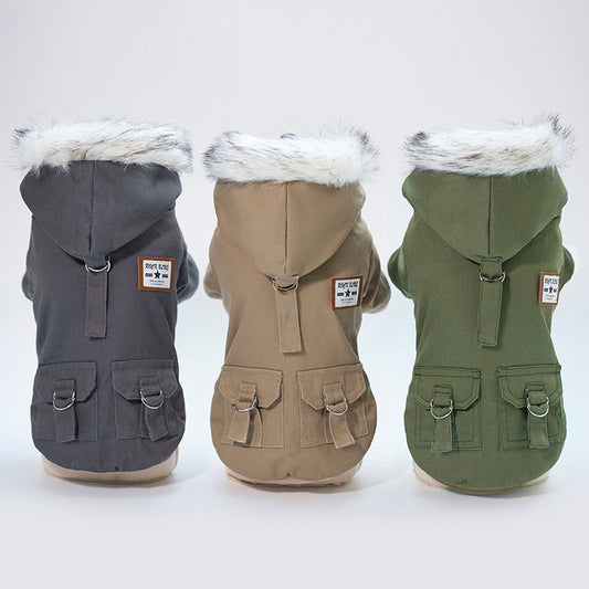 Warm Cotton Dog Coat for Winter