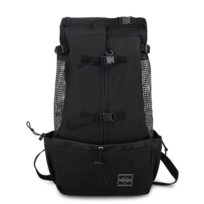 Portable Dog Travel Backpack Carrier for Outdoor Adventures