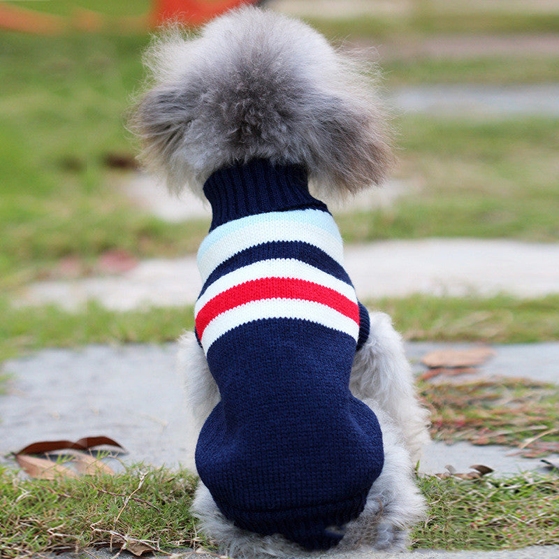 Wool Sweater for Small Dogs Stylish Dog Clothing for Winter and Cold Weather