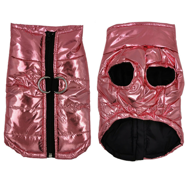Cotton Vest Waterproof Dog Jacket for All Seasons