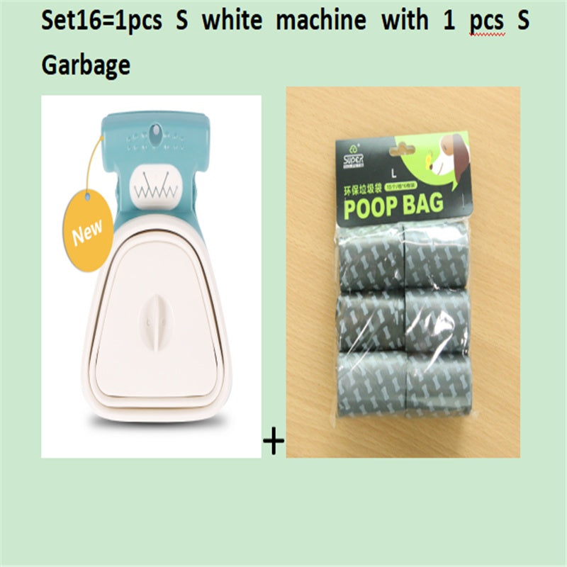 Foldable Dog Pooper Scooper with Waste Bags