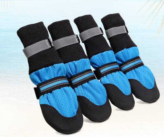 Winter Snow Boots for Dogs with Anti-Slip and Waterproof Features