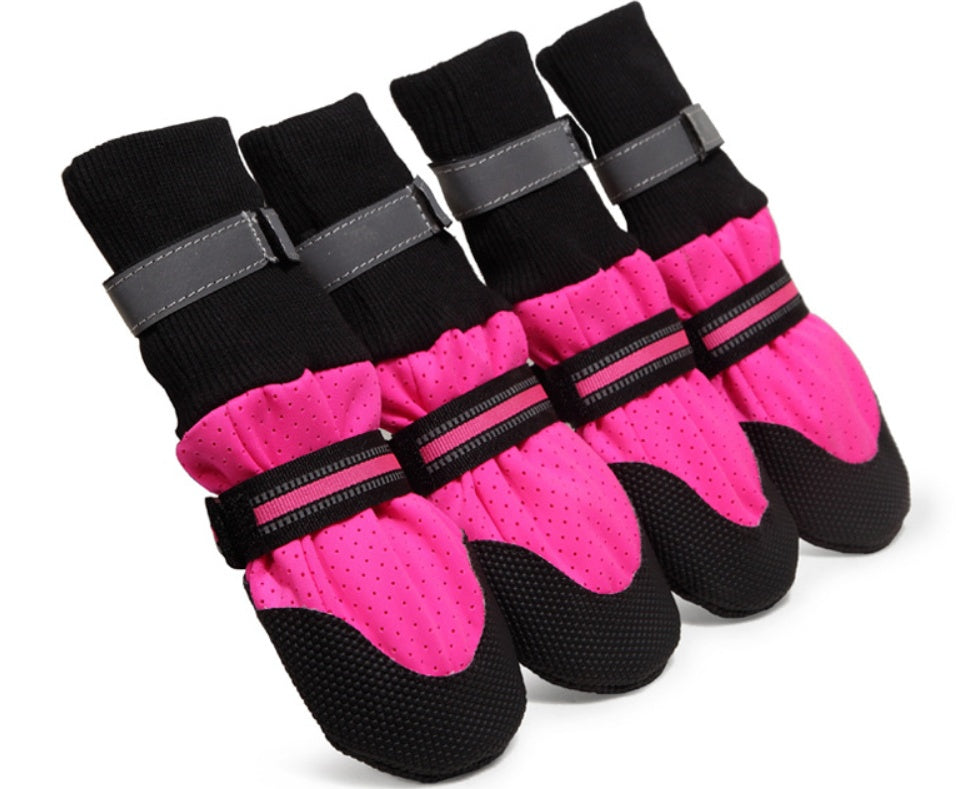 Winter Snow Boots for Dogs with Anti-Slip and Waterproof Features