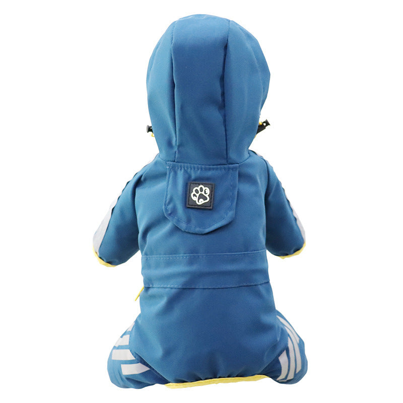 Waterproof Dog Raincoat with Full Coverage for All-Weather Protection