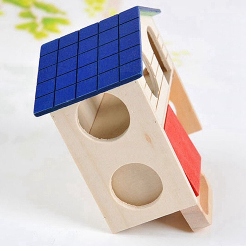 Double storey small pet color house