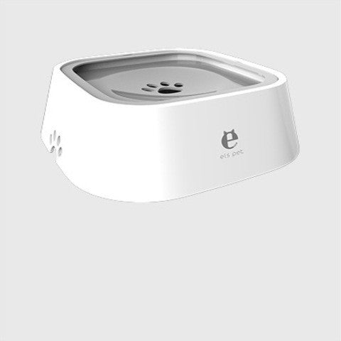 1.5L Floating Pet Water Bowl – Anti-Overflow Slow Feeder