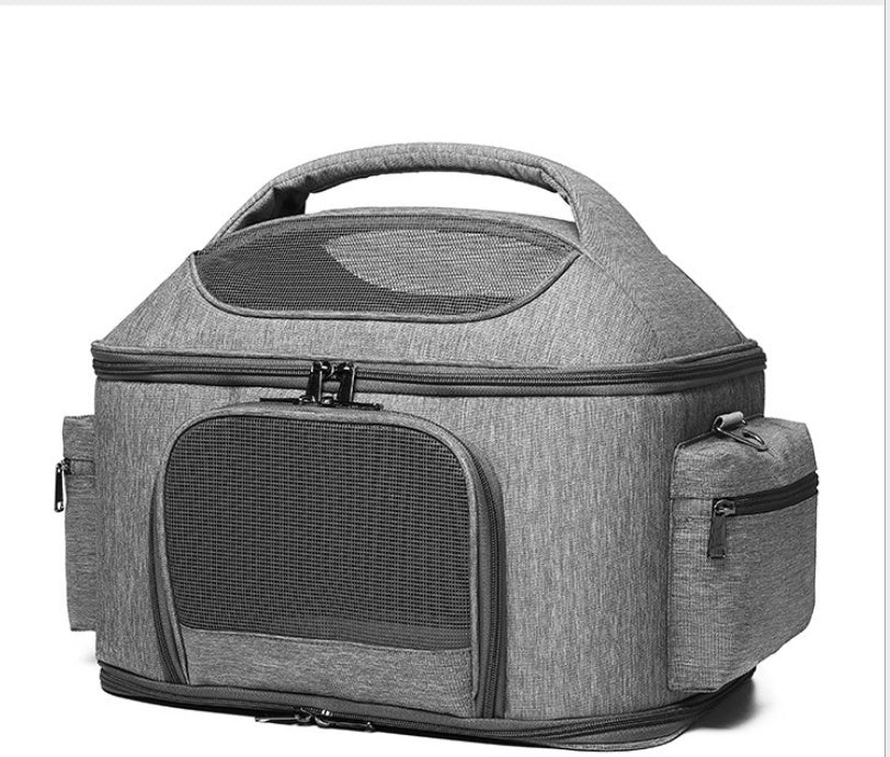 Portable Pet Carrier Bag for Small Dogs and Cats with Shoulder Strap