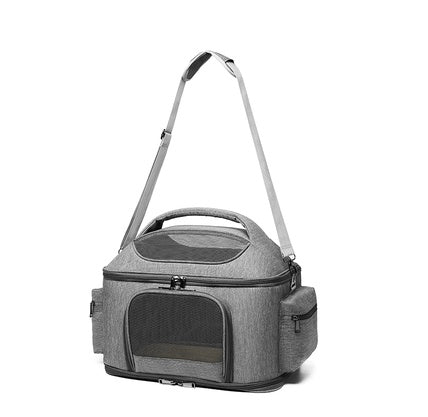 Portable Pet Carrier Bag for Small Dogs and Cats with Shoulder Strap