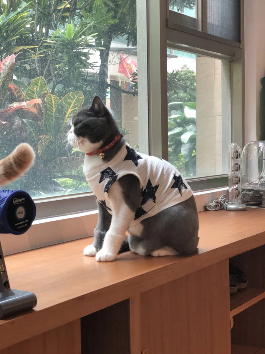 Soft Cotton Pet Clothes Dog Vest Comfortable Dog Clothing for Small Pets