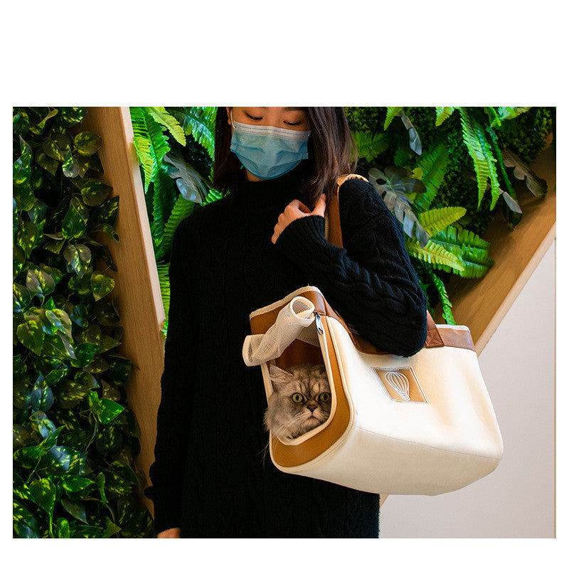 Portable Cat bag Large Outing Portable Cat Backpack