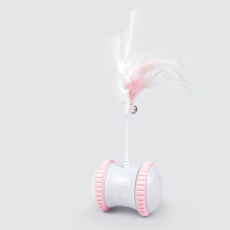 USB Free Cat Toy Ball – Rechargeable Interactive Play for Cats