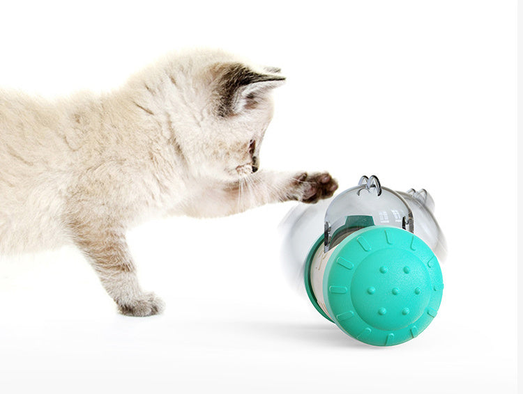 Pet Supplies Tumbler Teasing Cat Swinging Leaking Ball Without Electric Pet Dog Toy