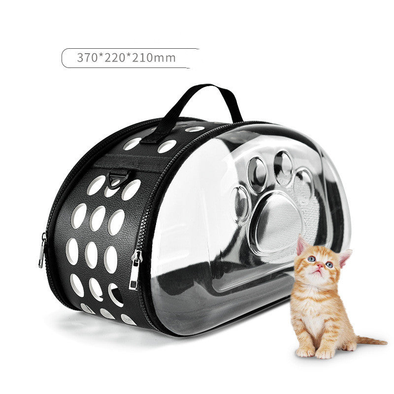 Foldable Cat Bag Portable Pet Carrier for Travel