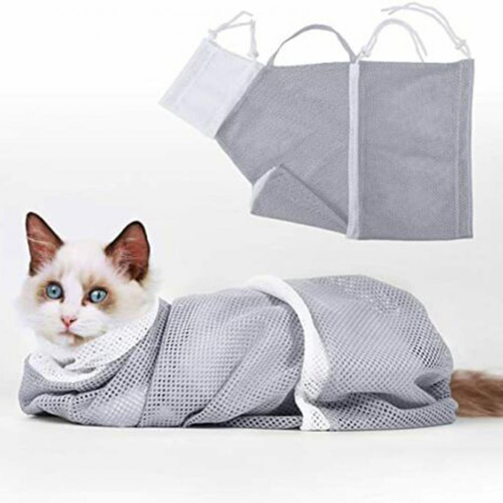 Pet Grooming Bath Bag for Scratch-Free Cleaning