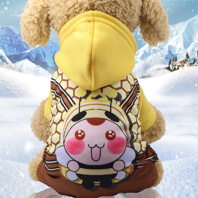 Four-Legged Button Dog Clothes – Stylish and Comfortable Pet Outfit