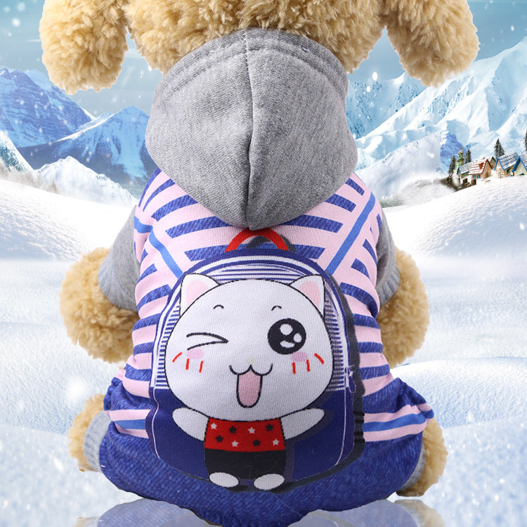 Four-Legged Button Dog Clothes – Stylish and Comfortable Pet Outfit