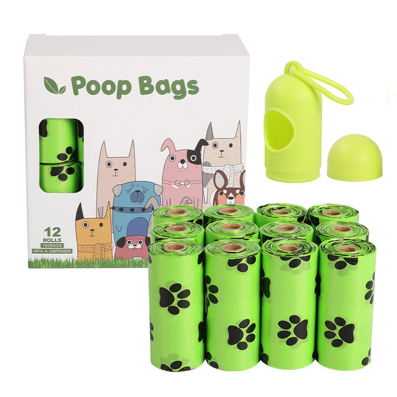 Biodegradable Dog Poop Bags with Dispenser