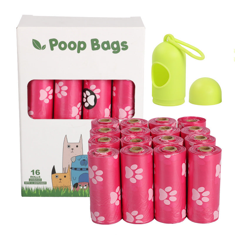 Biodegradable Dog Poop Bags with Dispenser