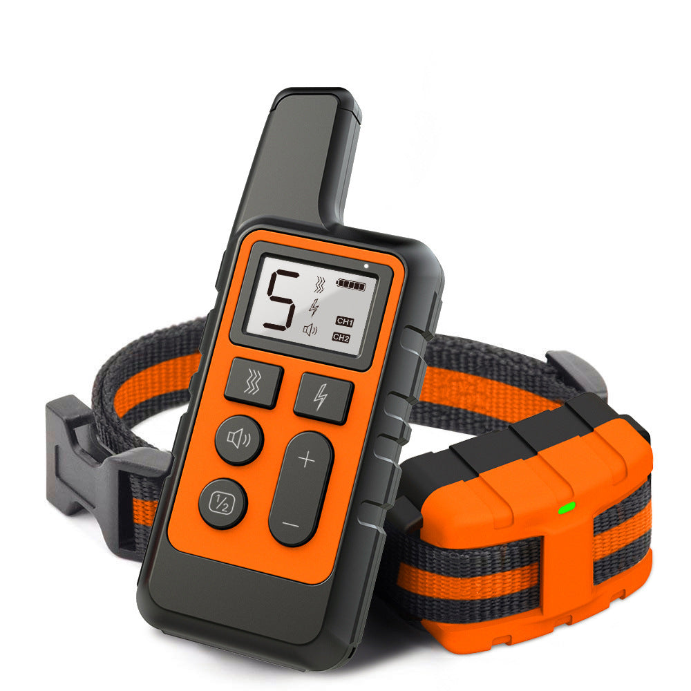800m Electric Dog Training Collar with Anti-Barking Feature